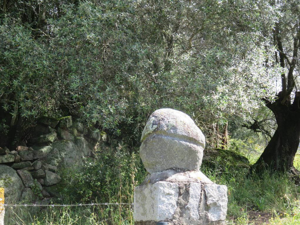 La statue Menhir - l'abri sous roche...