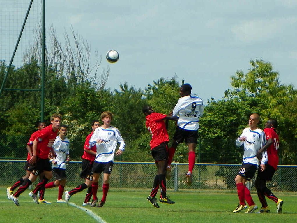 Dernier match des U19 contre le Stade Rennais.