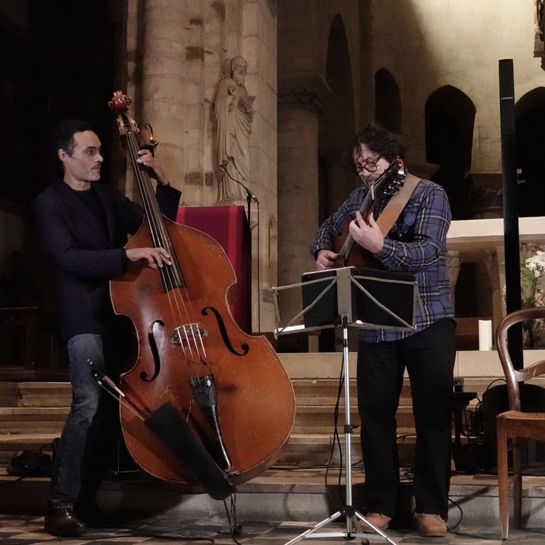 ALBA HACA TRIO (JOELLE CARMONA + OLIVIER CAHOURS + OLIVIER DUPUIS) - EGLISE DU PRE - 10 DECEMBRE 2023