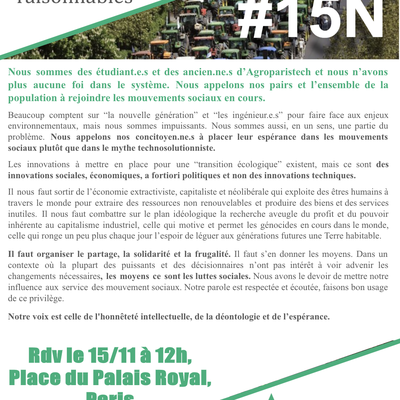 Qu'enseigne-t-on à AgroParisTech ?