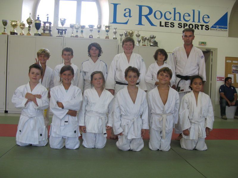 Equipe Jujitsu jeunes et ados (à partir de 9 ans, rentrée 2008 09 10 10 11 du Judo Sport Rochelais