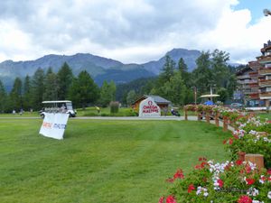 Golf, Crans-Montana (Suisse)