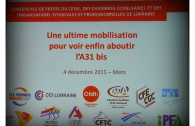  CESE de Lorraine A31 bis Une ultime mobilisation