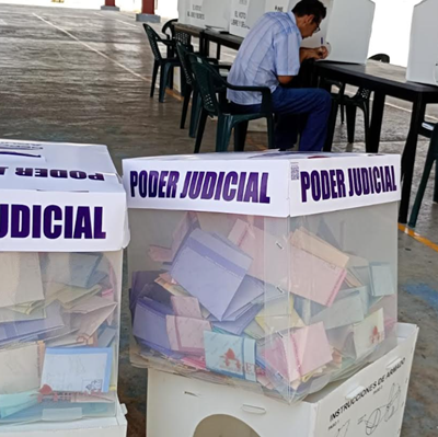 Las elecciones del poder judicial en México