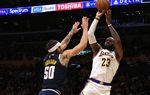 Les Lakers évitent le sweep en mettant un terme à la série de défaites face à Denver