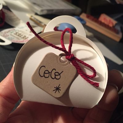 Petites boites pour chocolat