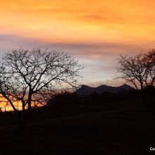 Lever de soleil sur les Trois-Becs