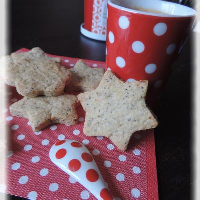 Sablés vanille et pavot