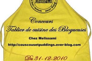 CONCOURS TABLIER DE CUISINE DES BLOGUEUSES.