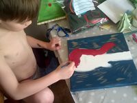 quand les enfants deviennent artistes....