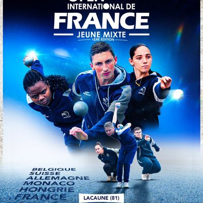 1er Open Internation de France Jeune Mixte à Lacaune (81) du 30 Juin au 3 Juillet 2025