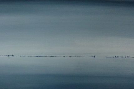 Acrylique : ligne d'horizon