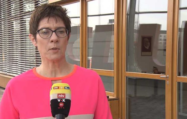 Annegret Kramp-Karrenbauer, la nouvelle patronne de la CDU