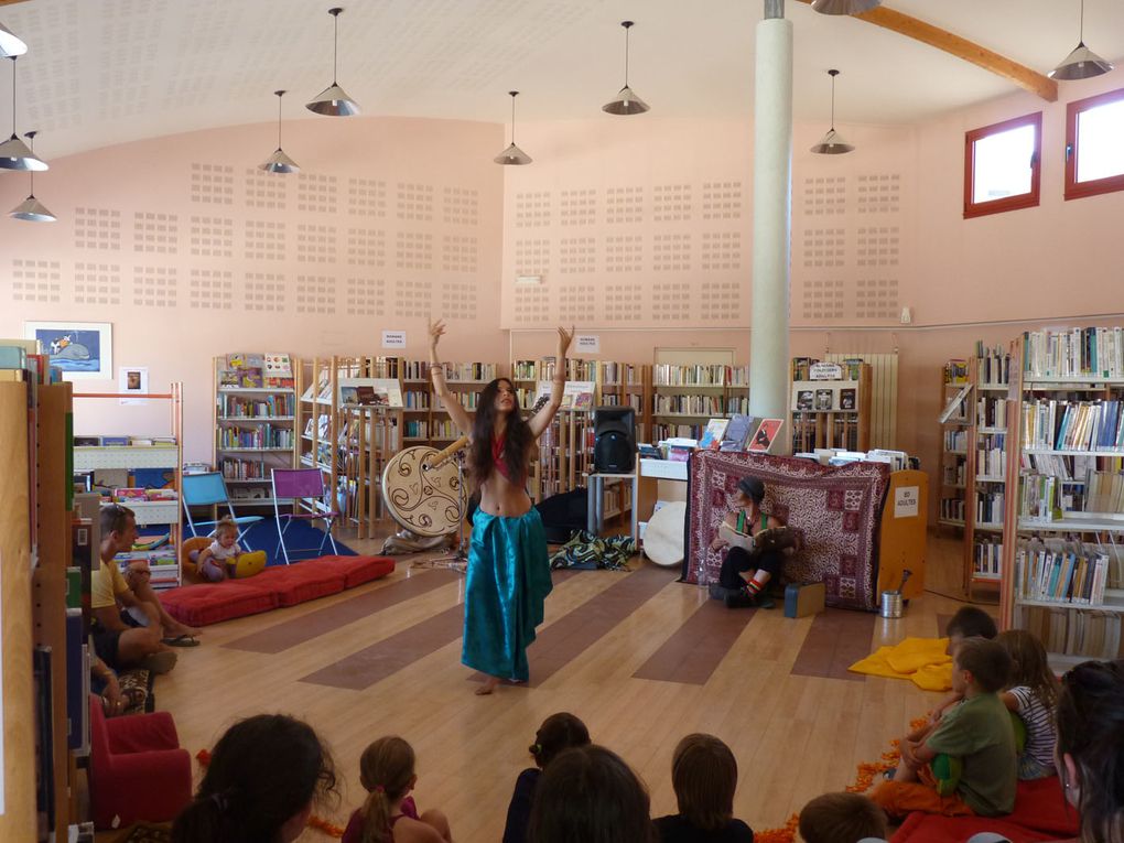 DANSE CONTE ET MUSIQUE DU MONDE MEDIATHEQUE DE MERINDOL (juin 2012)