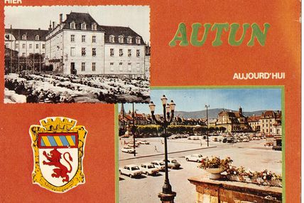 AUTUN en cartes postale !!!!!!