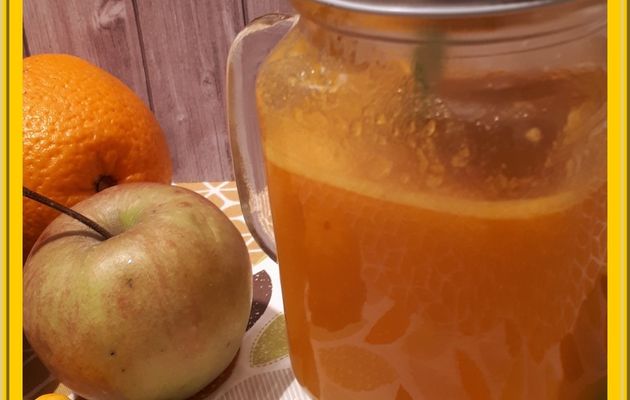 Jus de Potimarron, pommes et Orange