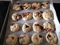 Cookies selon la recette de Laura Todd