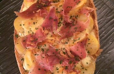 Bruschettas Inspiration Tartiflette !