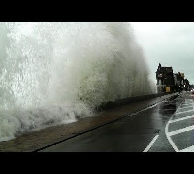 Grande marée de Janvier 2014 Saint-Malo