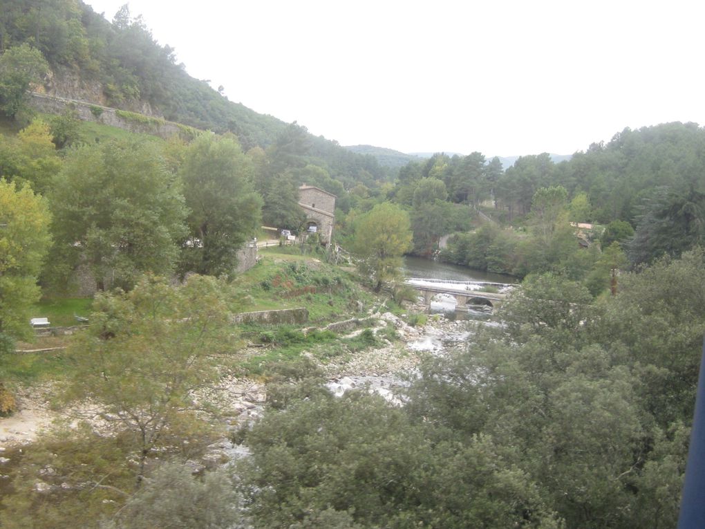 De Saint Jean du Gard à Anduze, par le train à vapeur, une belle journéed'octobre