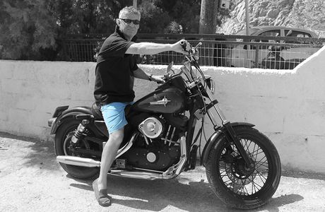 Harley en Grèce