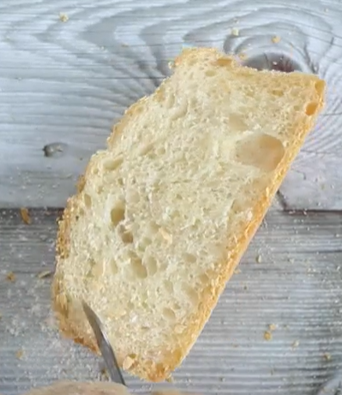 une tranche de pain 