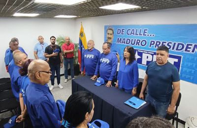 PPT Zulia instaló y juramentó comando electoral para garantizar el triunfo de Maduro el 28 de julio