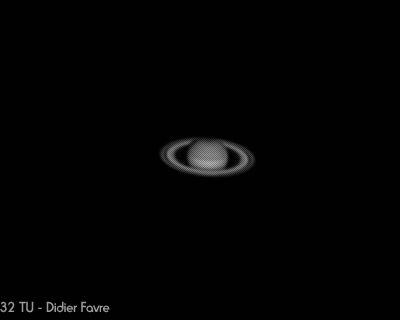 Saturne, la planète de l'été à la Takahashi FC 100 D