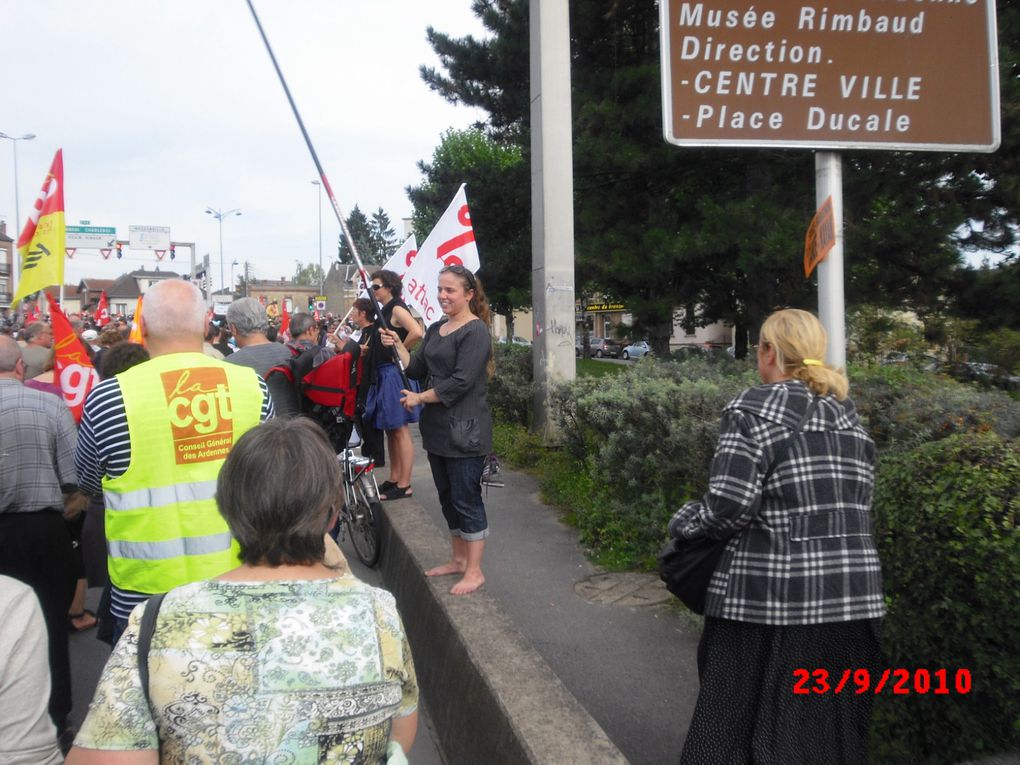 Manifestation anti loi retraites 2010