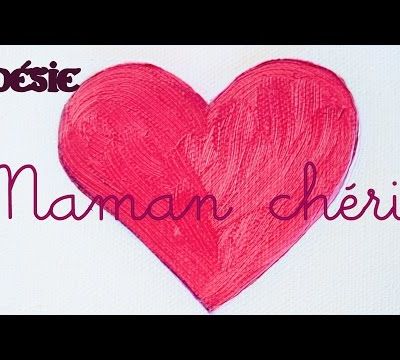 Poésie fête des mères