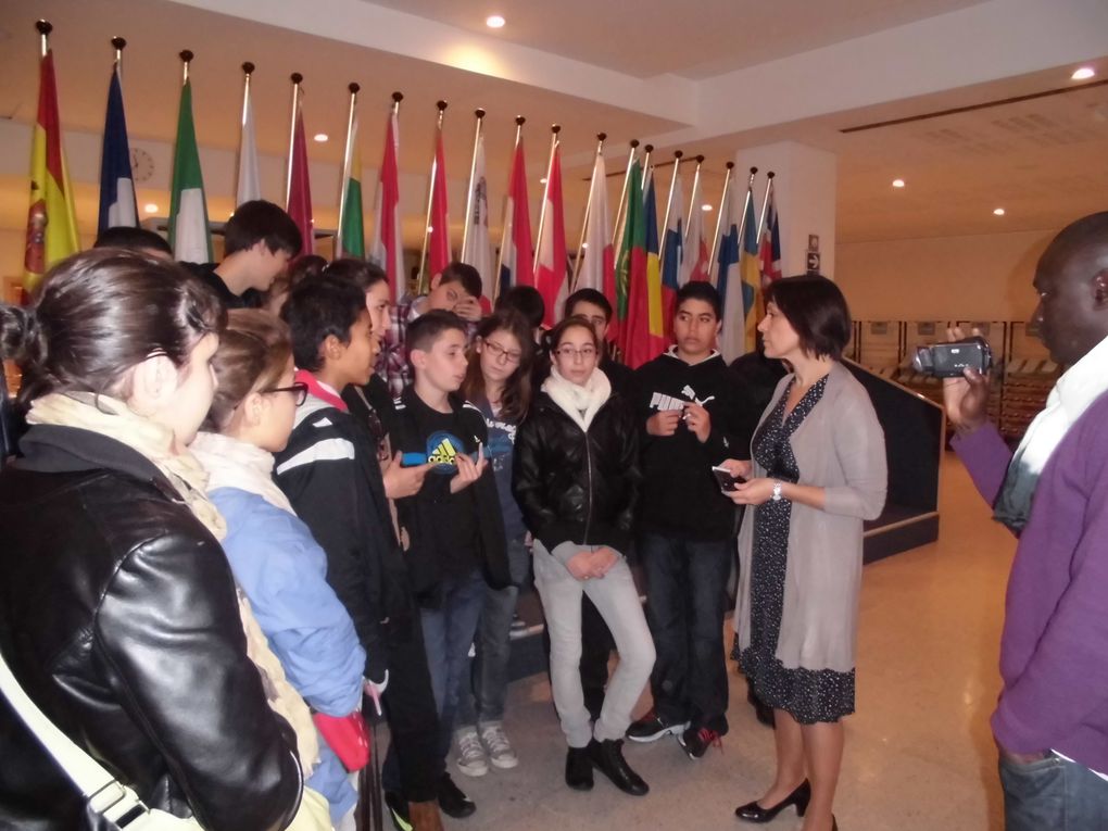 Visite du parlement à Bruxelles