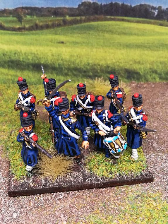 Infanterie de marine 1813-14.