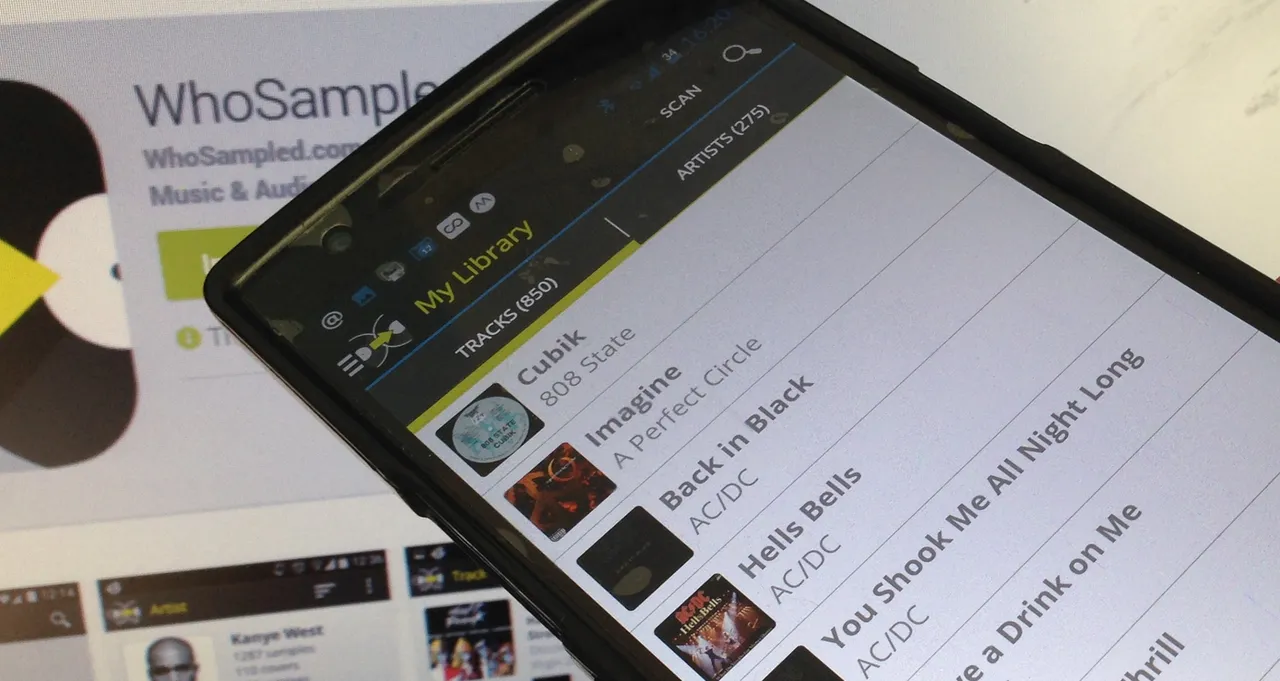 Whosampled enfin pour Android !!