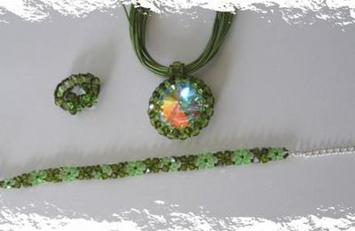 Parure "verte"