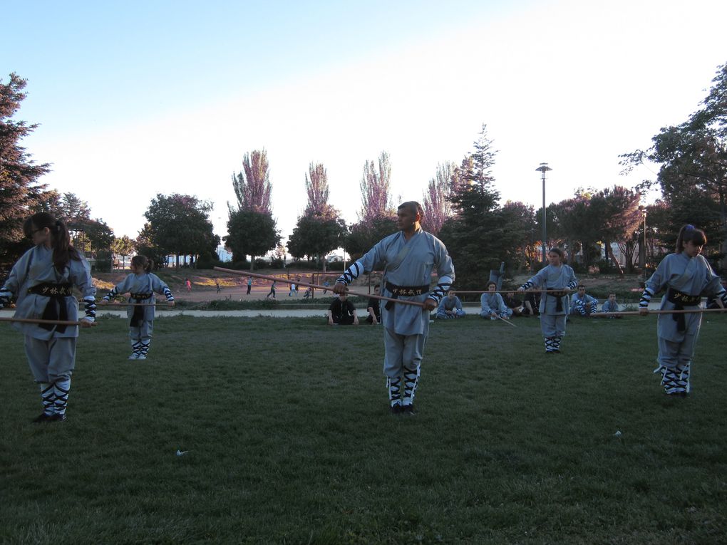 Curso : 少林三十六棍) " Cámaras 36 de Shaolin - San She Liu Gun
 Equipo Maestro Senna y Paty Lee - España. Información/inscripción - Tlf 626992139 patylee_@hotmail.com