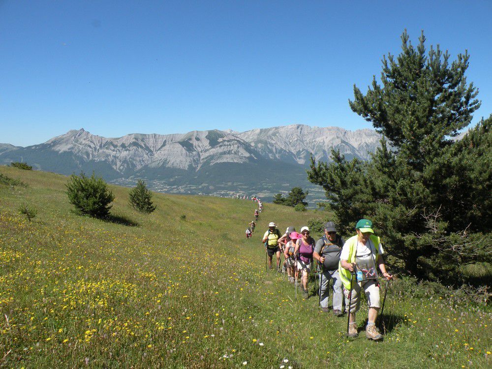 182 ligériens en séjour rando dans les Hautes-Alpes