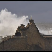 Pluie abondantes et persistantes sur les Pyrennées-Atlantique depuis le début de la semaine