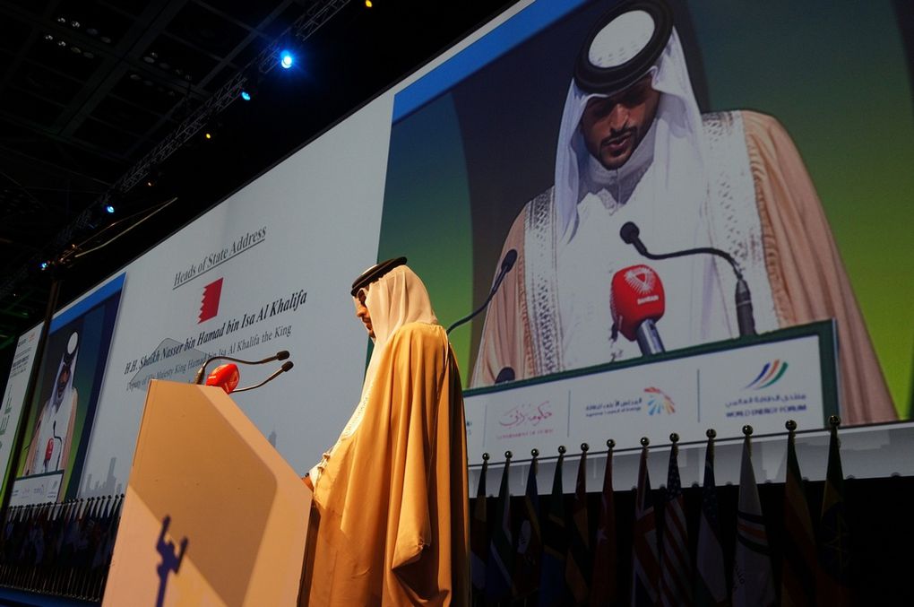 Le Président Andry Rajoelina au Forum Mondial de l'Energie 2012 à Dubaï, organisé par l'ONU. Photos: Harilala Randrianarison