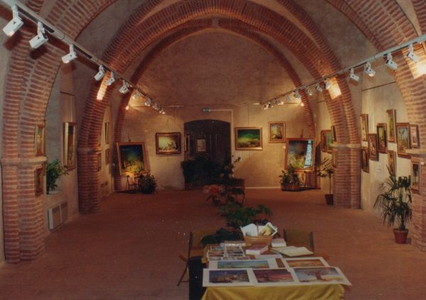Exposition de Dalma Bruno Grdovic à Albi au Musée Toulouse Lautrec salle basse en mai 1992