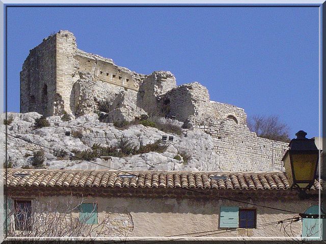 Diaporama château d'Aureille