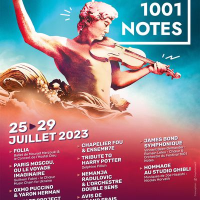 #LIMOGES - Festival 1001 Notes 2023 - Programmation !