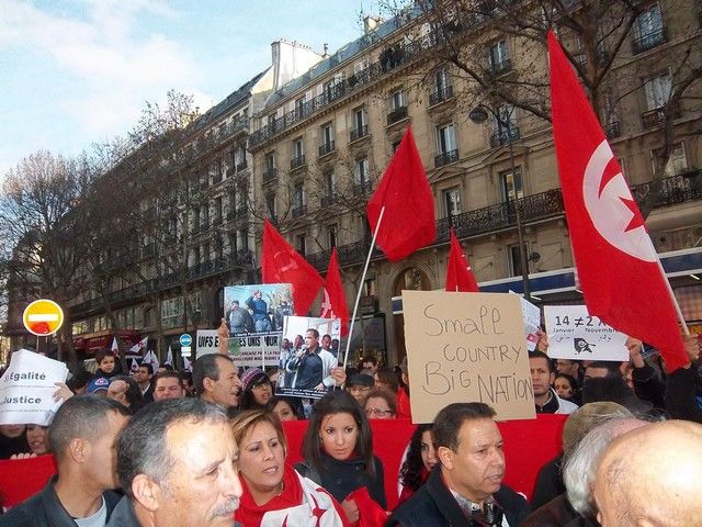 Manifestation du samedi 15 janvier 2011 à Paris.