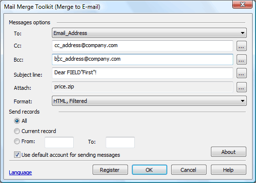 Mail Merge Toolkit Free Serial Key