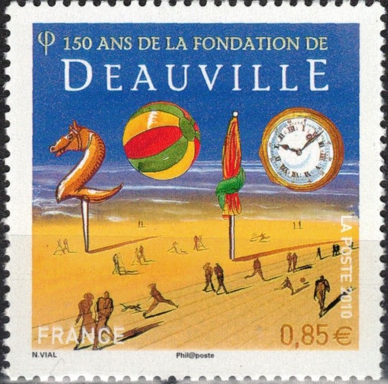 La Basse-Normandie dans la philatélie française (1/). Le Calvados
