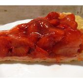 Tarte aux fraises facile et légère - www.sucreetepices.com