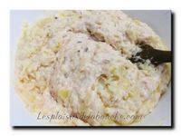 Boudin blanc à la crème sauce à l'échalote 