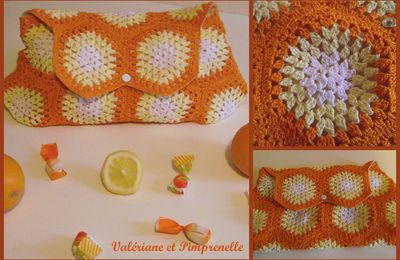 Une pochette au crochet