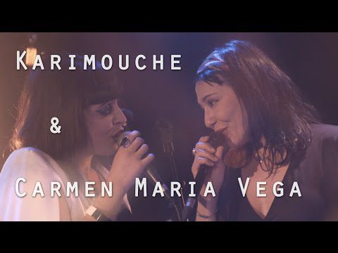 Karimouche & Carmen Maria Vega - La tendresse (Bourvil) - Live @ Le Pont des Artistes 