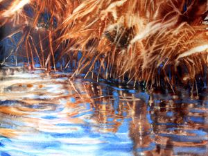 Laurie Bréda exposera, fera une démo et proposera un stage au Landes aquarelle festival 2025 à Morcenx 40110