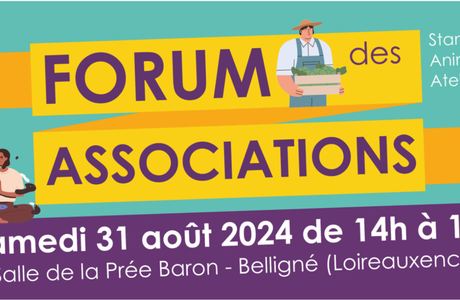 Forum des associations 2024 : samedi 31 août